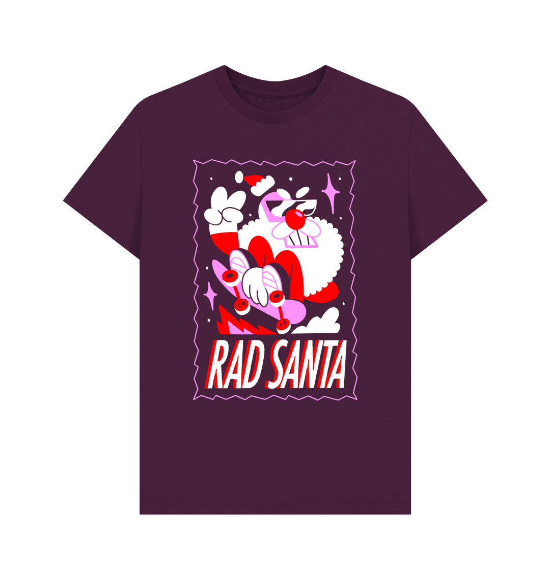 Purple Rad Santa